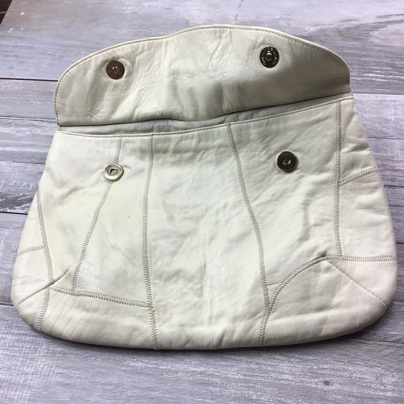 M A Y L E Jeanne Chain Handle Leather Shoulder Bag - Picture 3 of 4